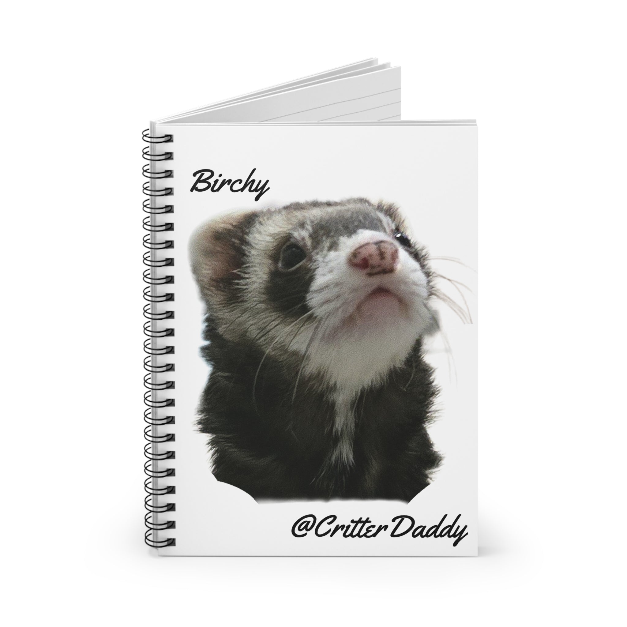 Birchy Spiral Notebook