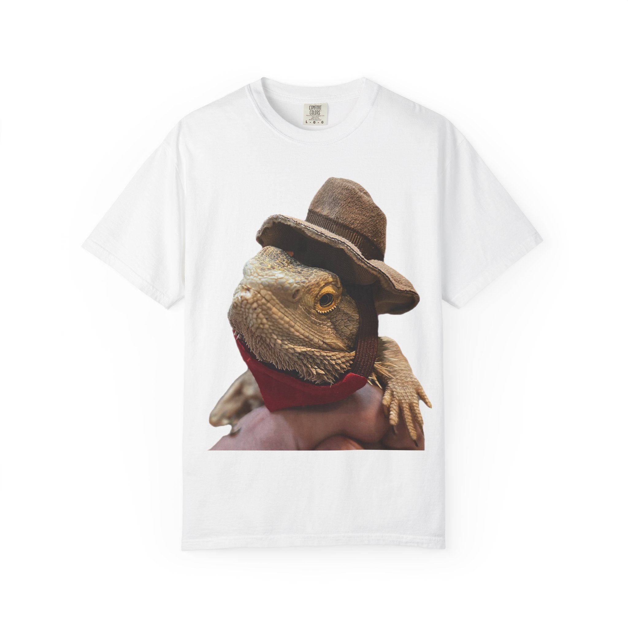 Whimsical Lizard T-Shirt | Funny Animal Tee, Bearded Dragon Gift, Casual Wear, Nature Lover Apparel, Quirky Graphic Shirt
