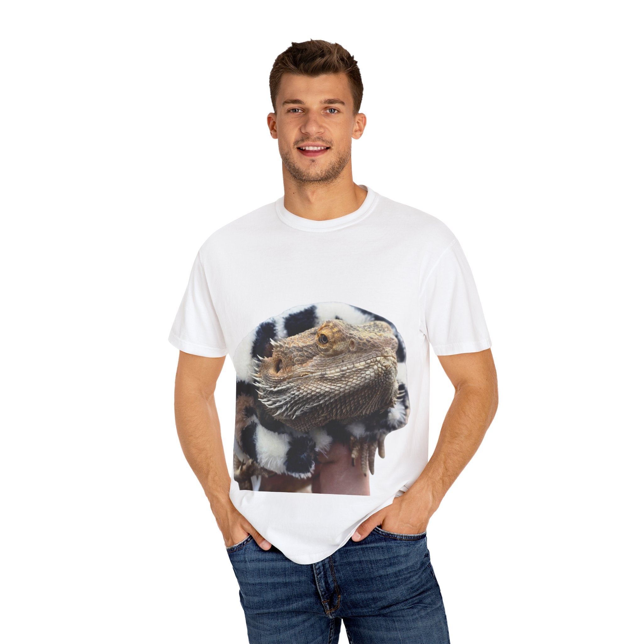 Bearded Dragon Lover T-Shirt, Cute Reptile Graphic Tee, Unisex Animal Shirt for Pets, Gift for Her/Him, Unique Animal Lover Apparel