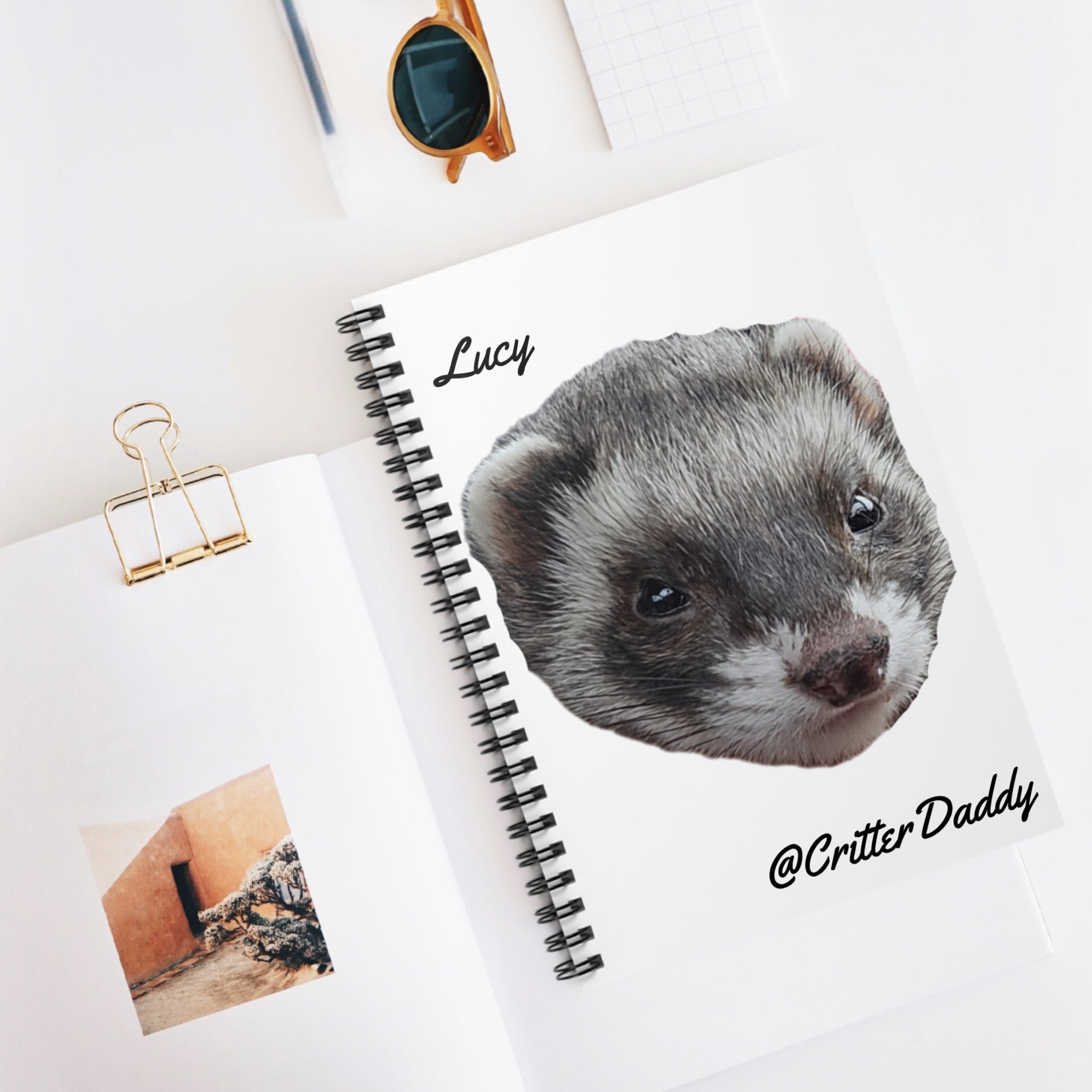 Lucy Spiral Notebook