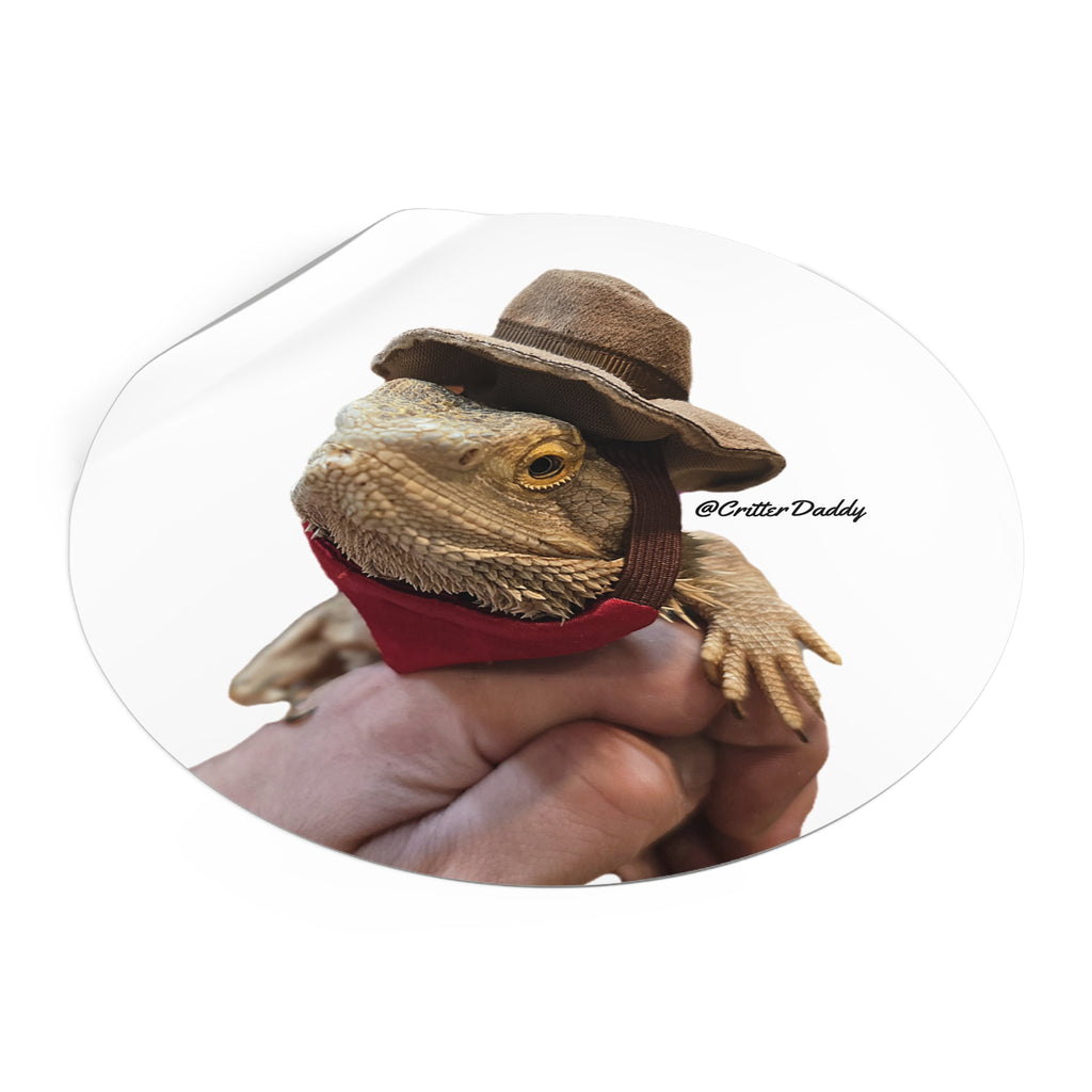 Cowboy Hercules Vinyl Sticker