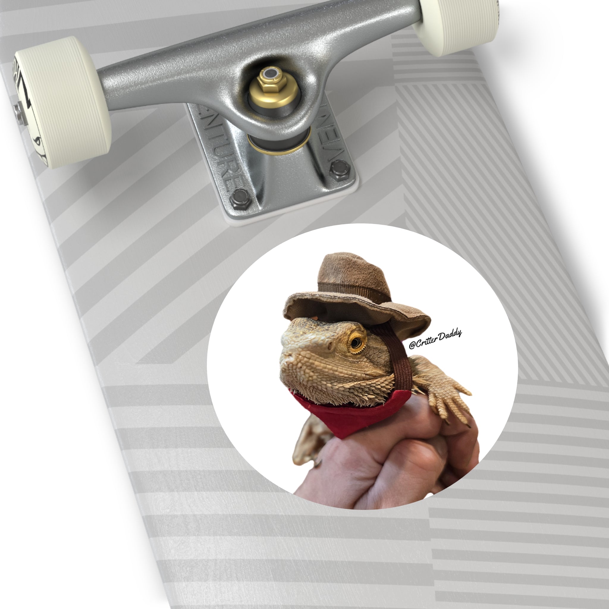 Cowboy Hercules Vinyl Sticker