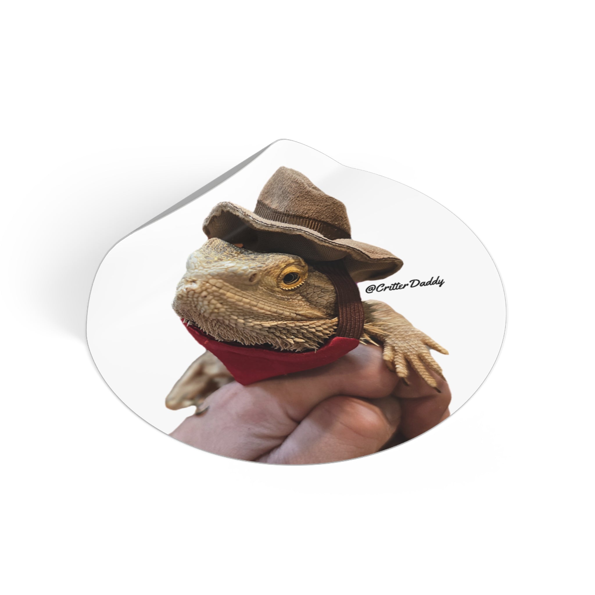 Cowboy Hercules Vinyl Sticker