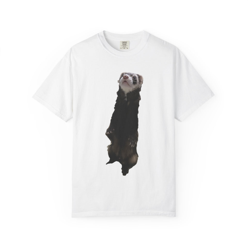 Whimsical Ferret Graphic Tee - Unisex T-shirt, Vintage Style, Animal Lover Gift, Everyday Wear, Cute Pet Shirt