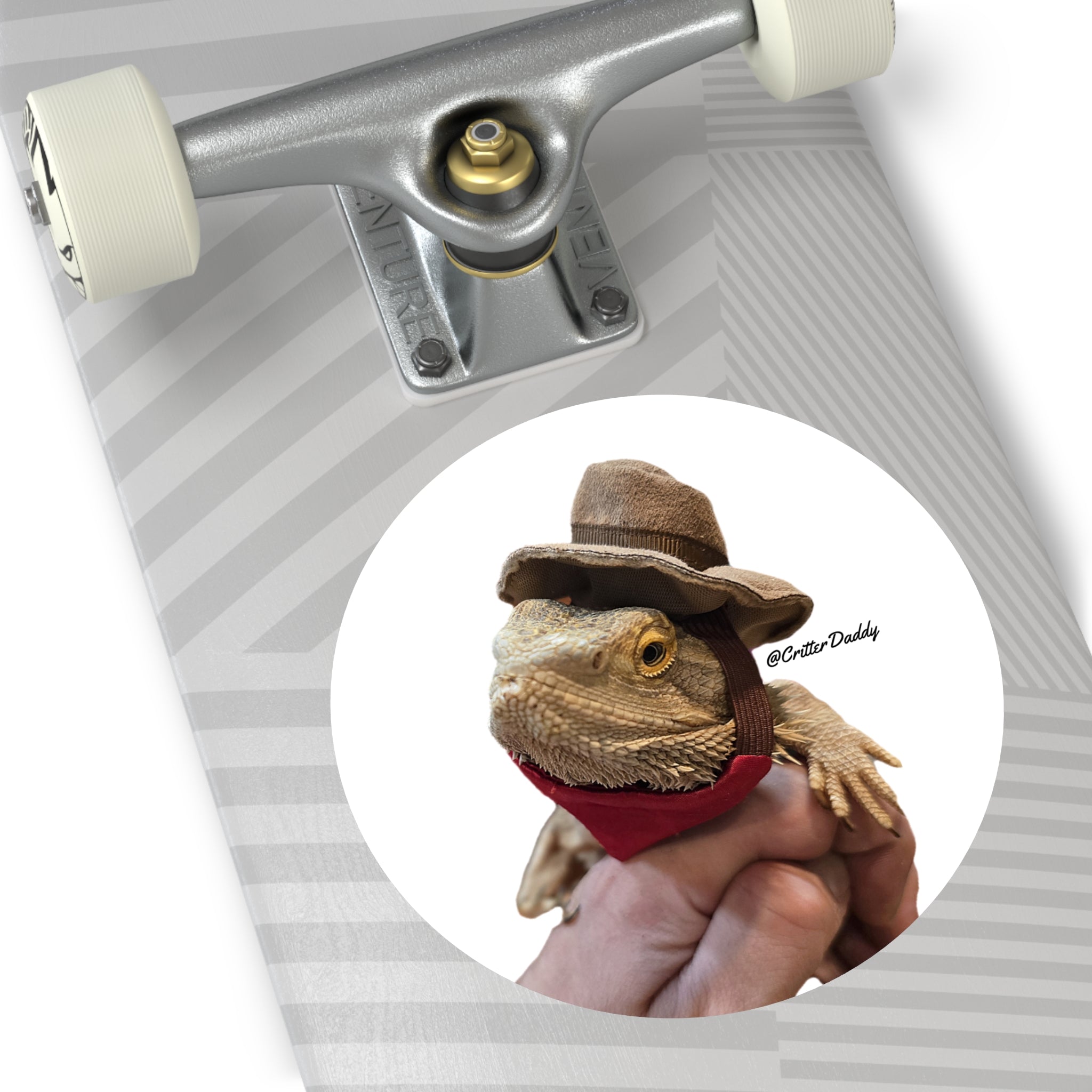 Cowboy Hercules Vinyl Sticker