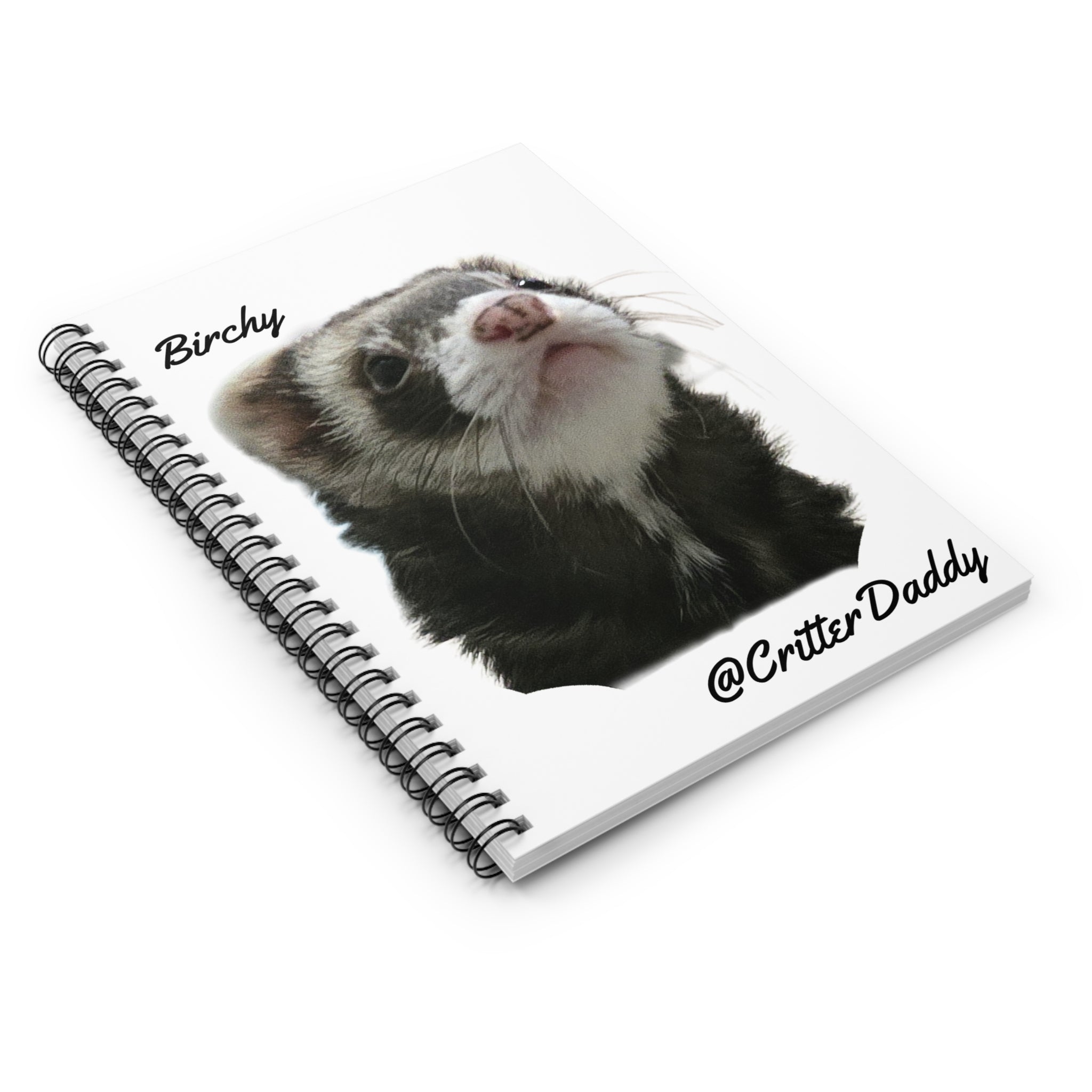 Birchy Spiral Notebook