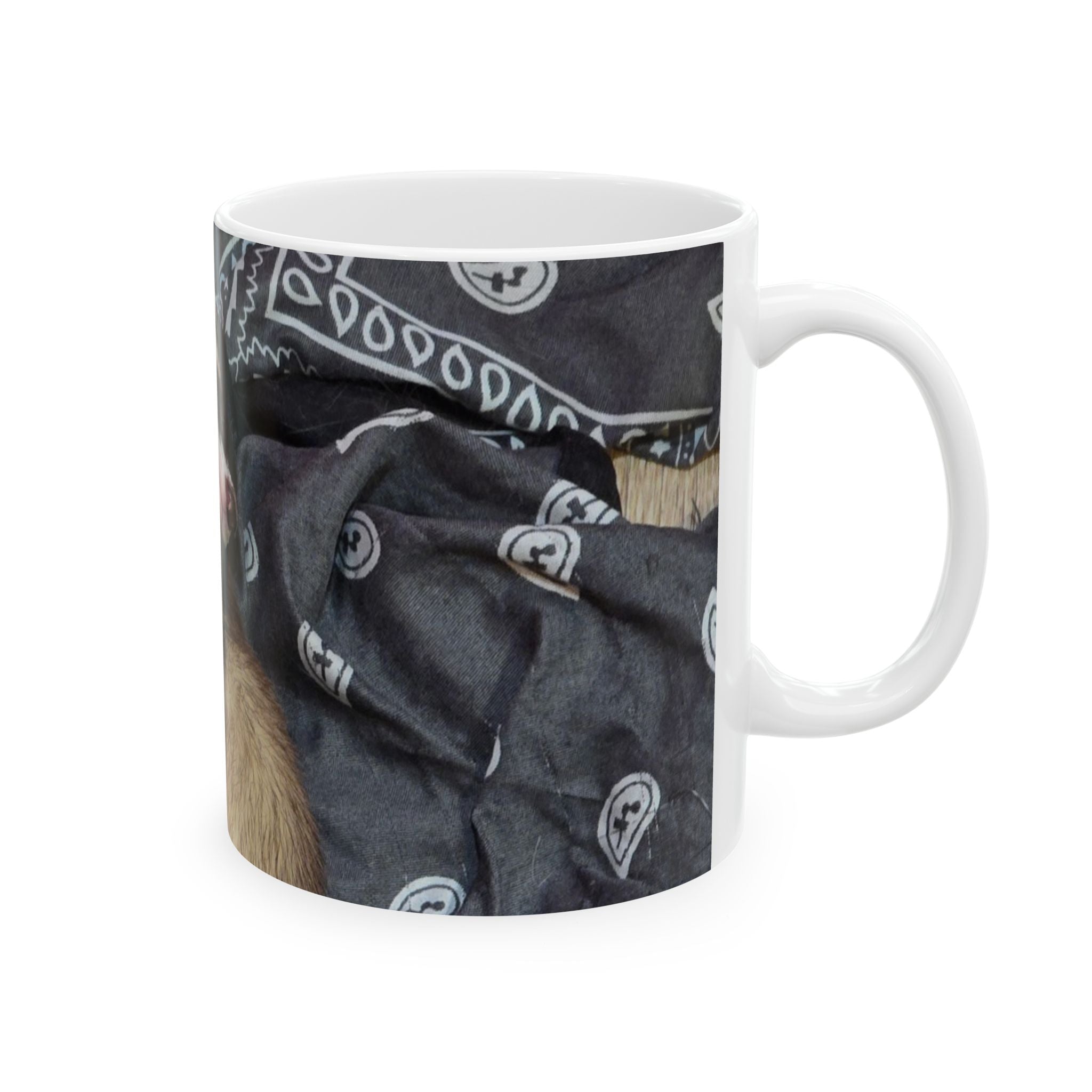 Cozy Ferret Ceramic Mug - Cute Animal Lover Gift, Perfect for Coffee or Tea, Ferret Decor, Pet Owner Present, Unique Drinkware