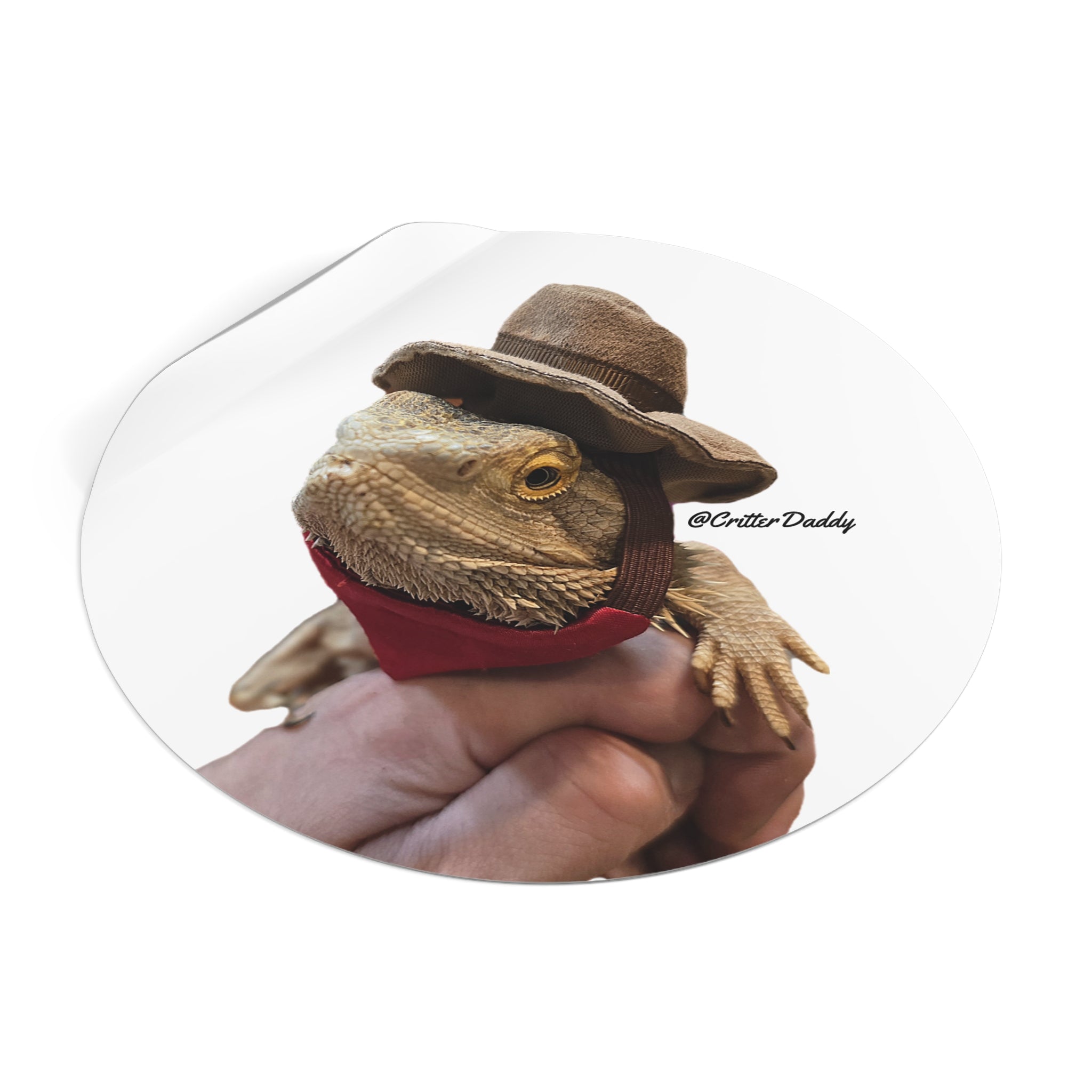 Cowboy Hercules Vinyl Sticker