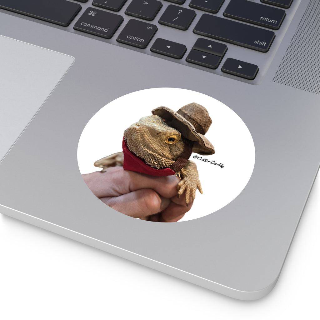 Cowboy Hercules Vinyl Sticker