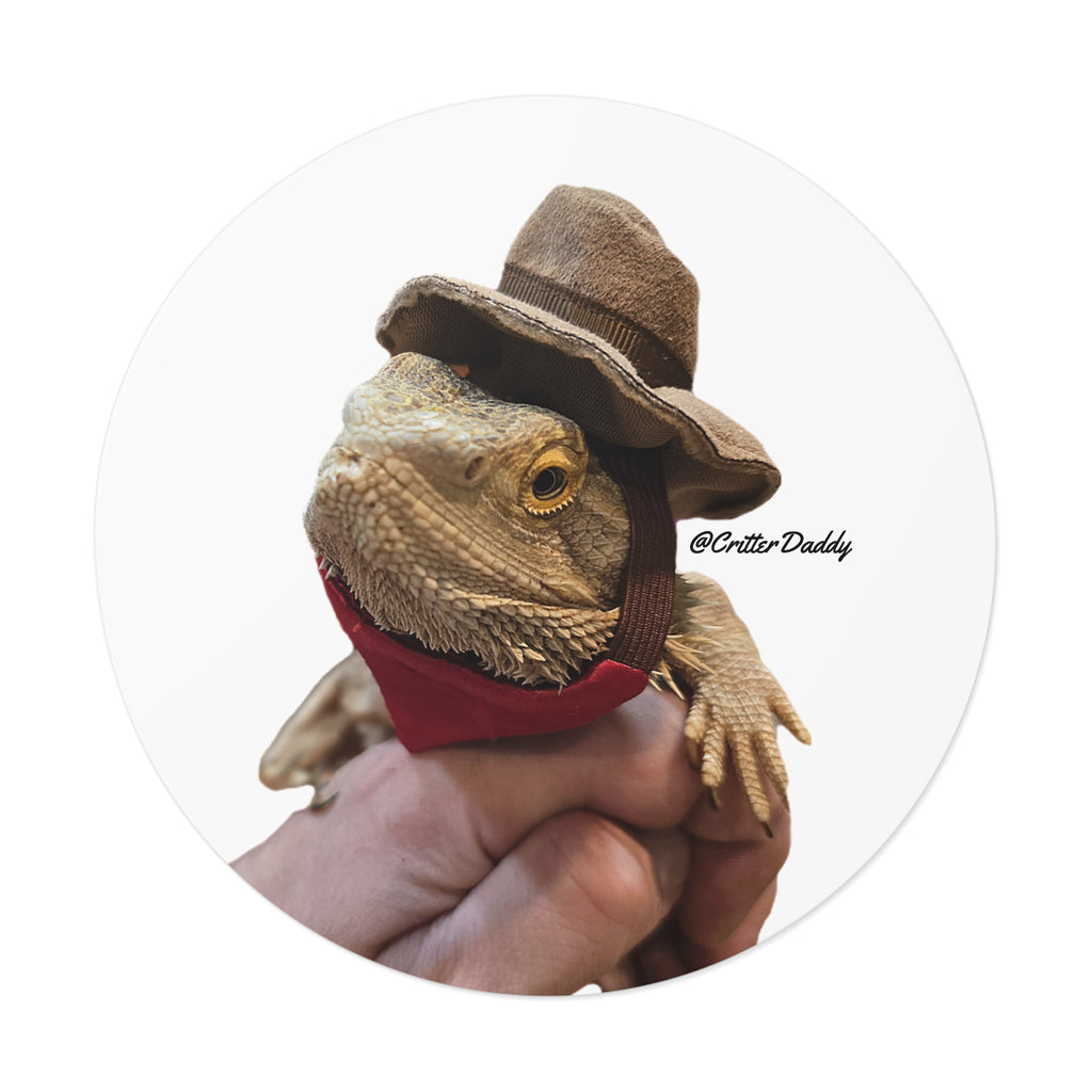 Cowboy Hercules Vinyl Sticker