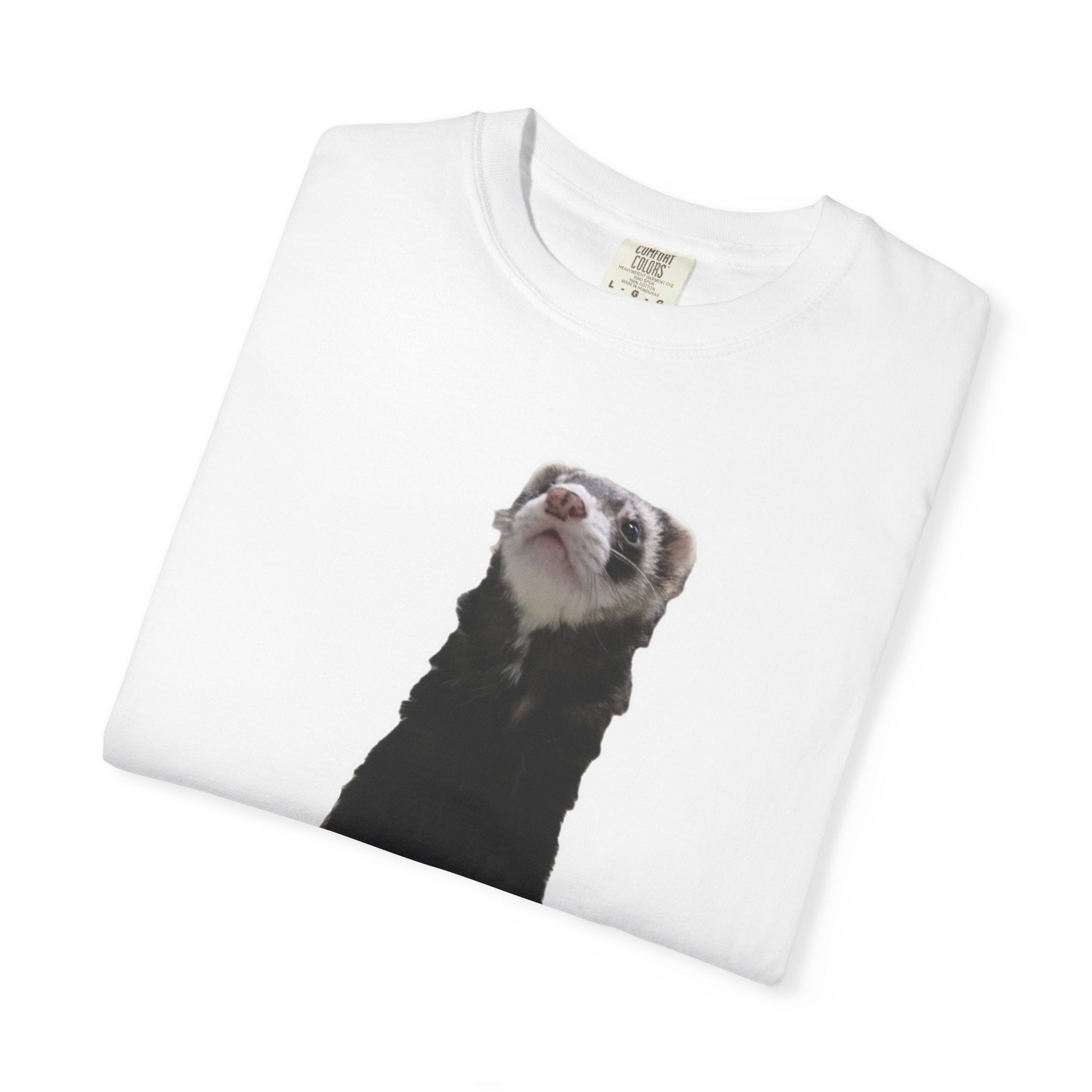Whimsical Ferret Graphic Tee - Unisex T-shirt, Vintage Style, Animal Lover Gift, Everyday Wear, Cute Pet Shirt