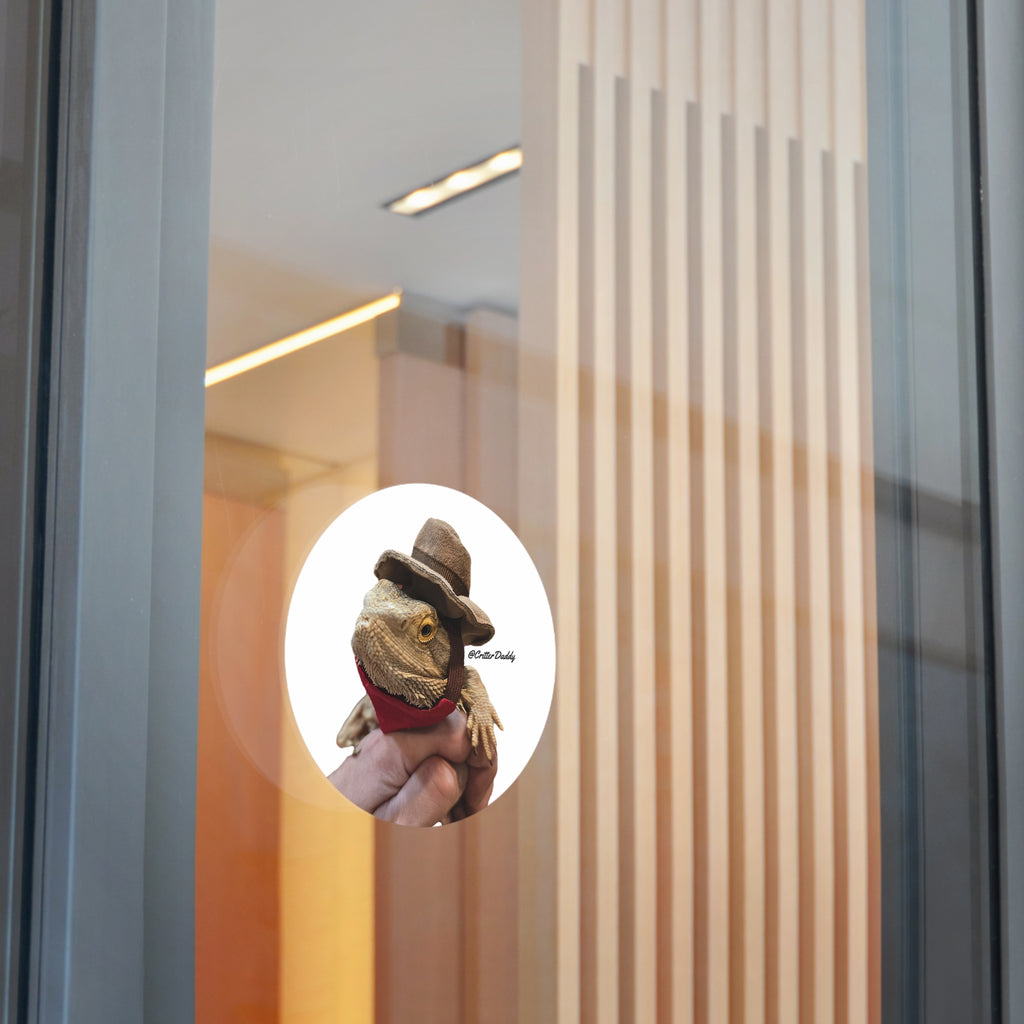 Cowboy Hercules Vinyl Sticker