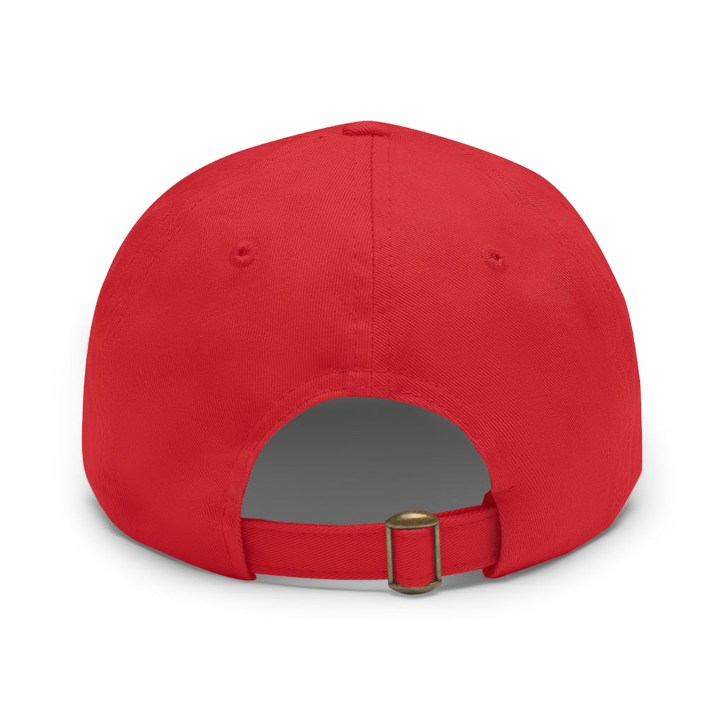 Critter Daddy Dad Hat, Casual Cap for Dads, Father's Day Gift, Outdoor Style, Leather Patch Hat