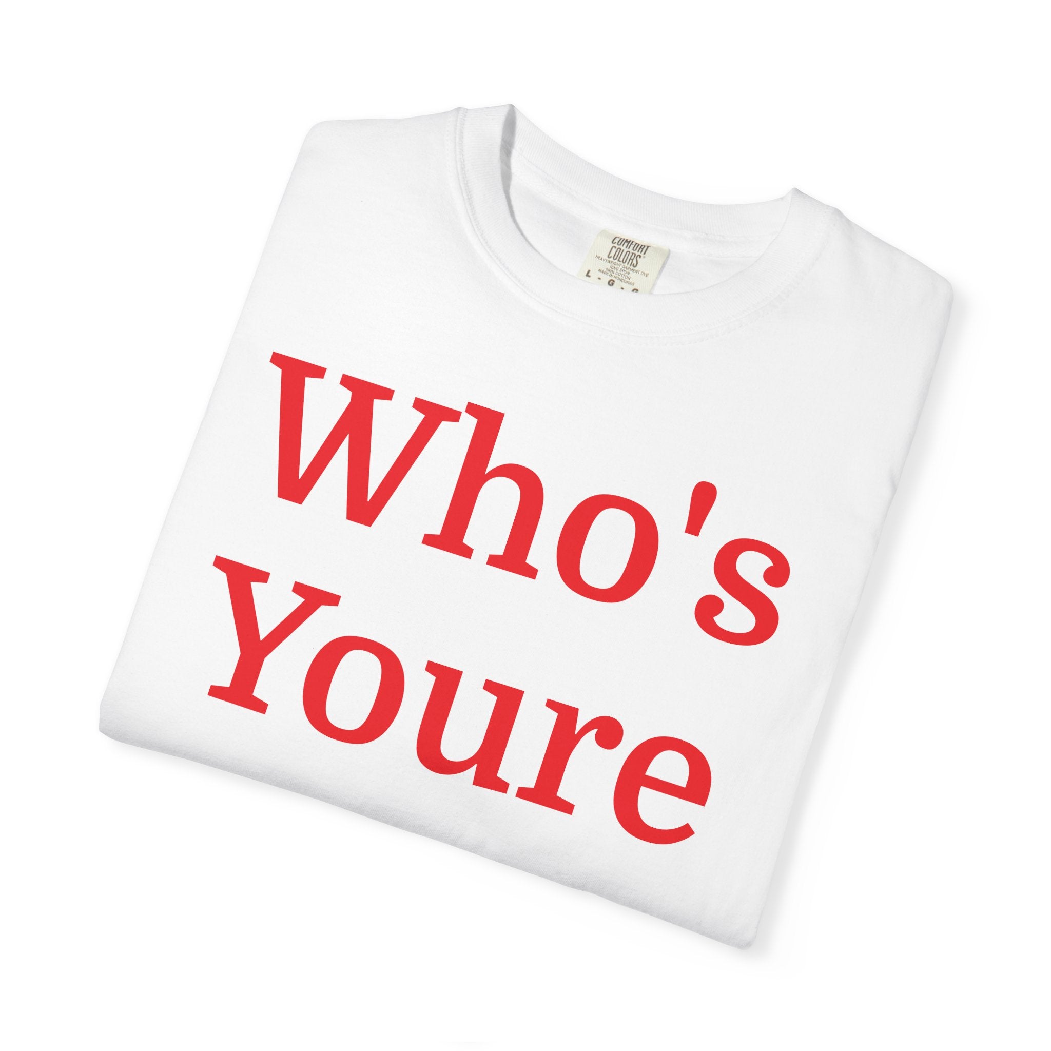 Who's Your Critter Daddy? Unisex Garment-Dyed T-Shirt - Perfect for Pet Lovers, Father's Day, Gifts for Dads, Humorous Casual Wear, [...]