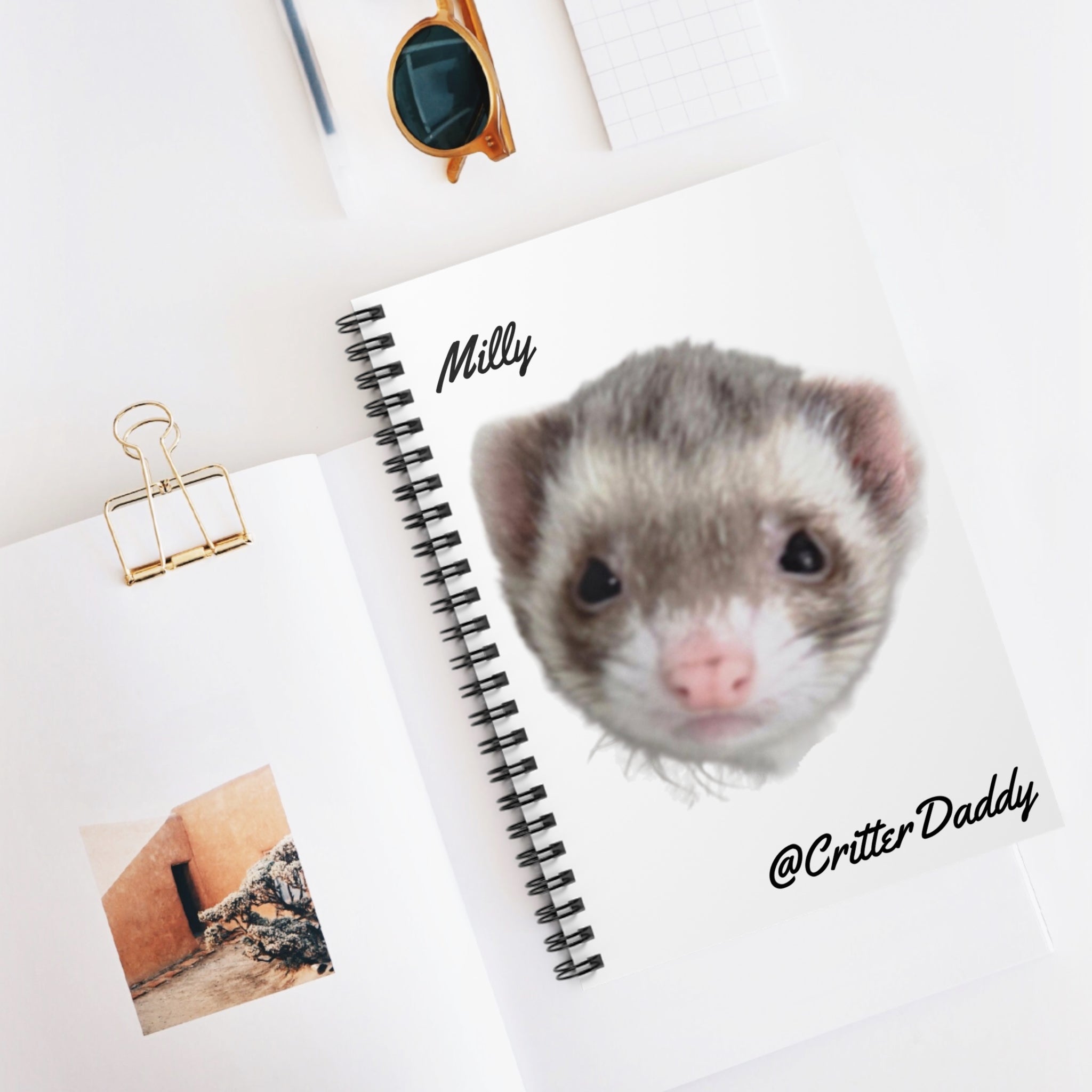 Milly Spiral Notebook