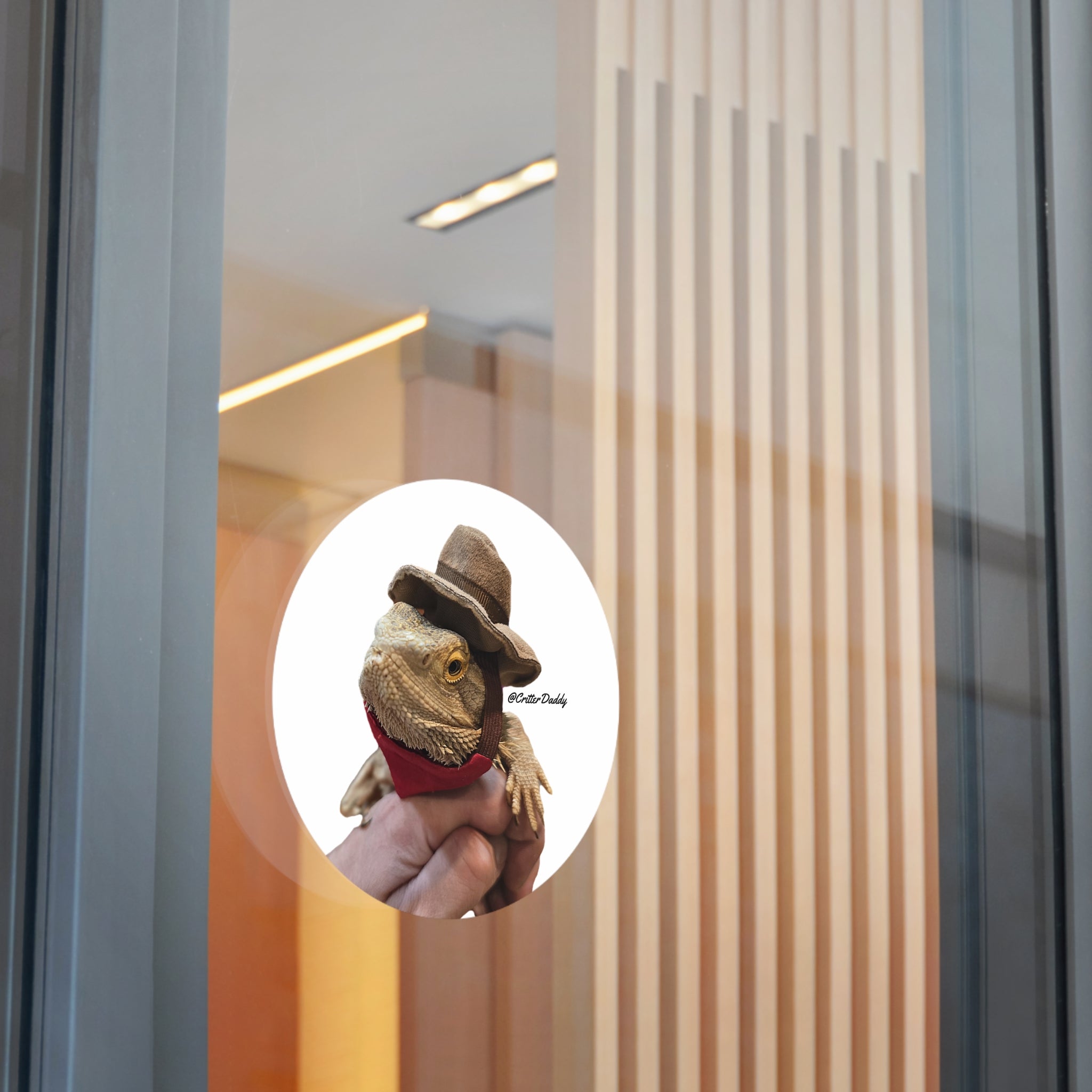 Cowboy Hercules Vinyl Sticker