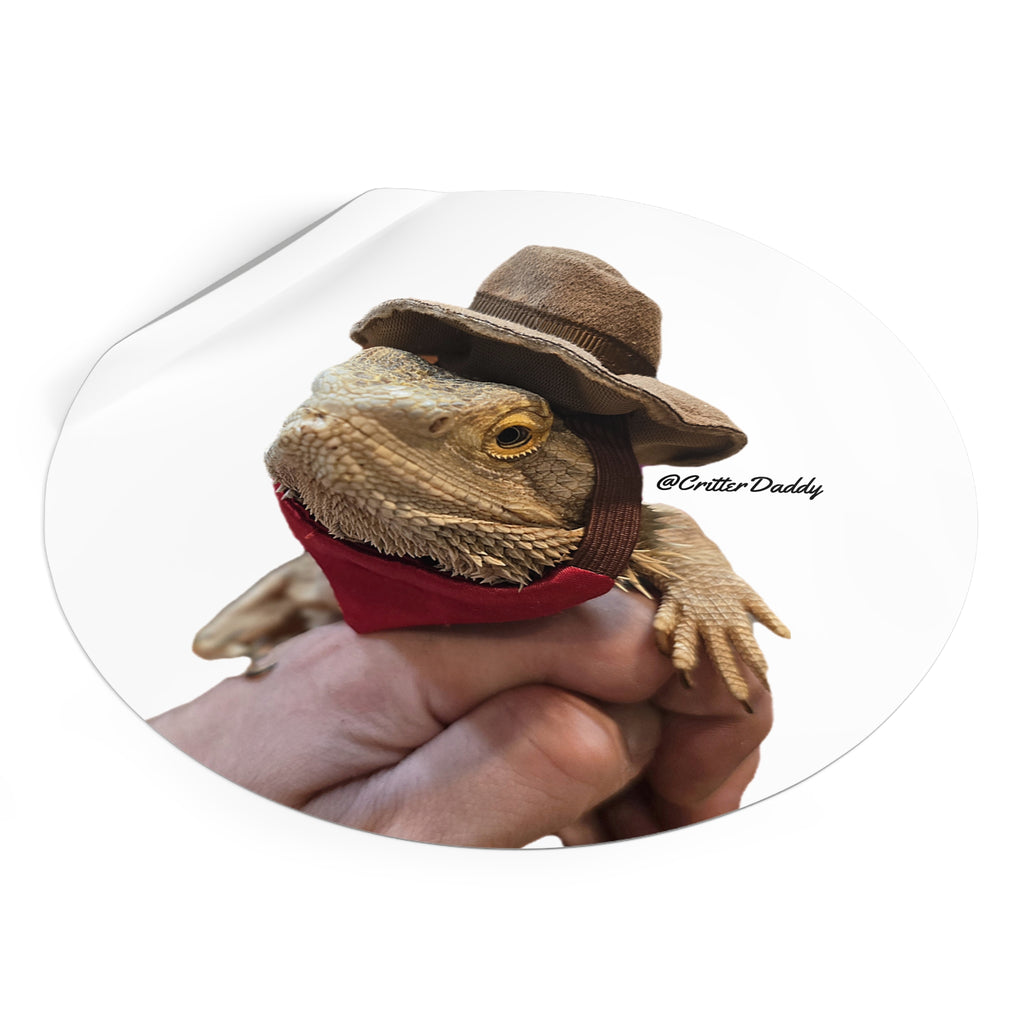 Cowboy Hercules Vinyl Sticker